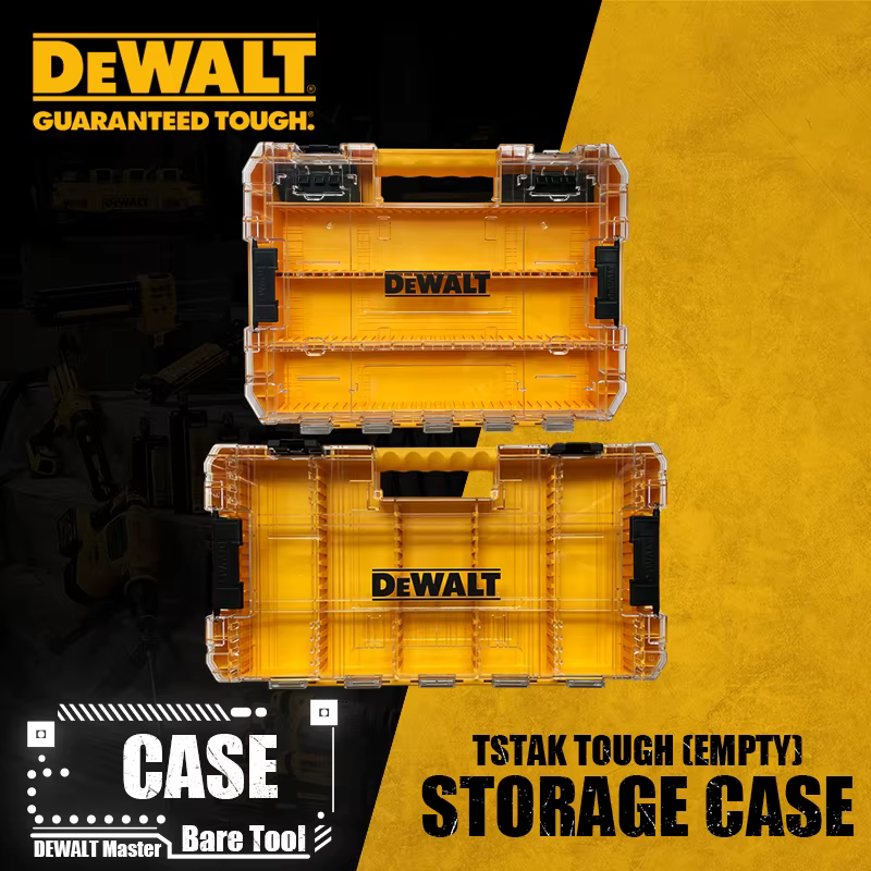 DEWALT N 542474 DT70839 grand boîtier robuste vide tournevis embout pièces boîte de rangement accessoires pour outils