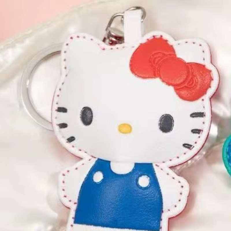 Porte-clés Hello Kitty en cuir