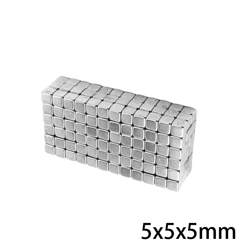 Petits aimants carrés 5x5x5mm