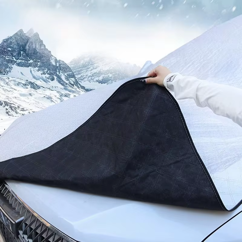 Agrandir la couverture de neige de voiture pare-brise d'hiver bouclier