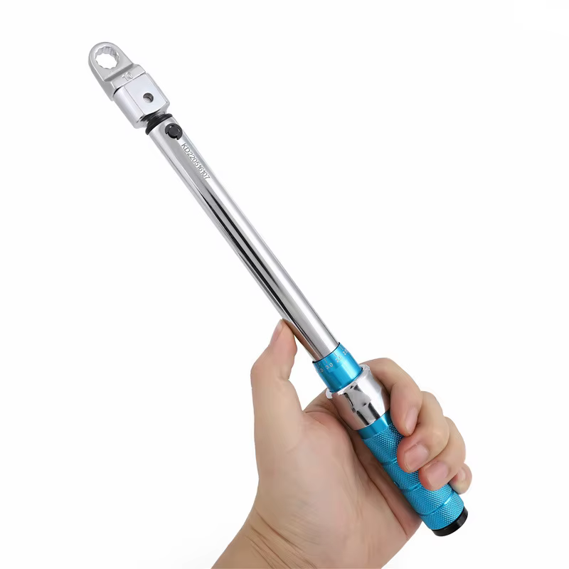 Clé dynamométrique tête Interchangeable 2-60Nm 9*12mm précision d'entraînement carré 4% outil de clé d'entretien de