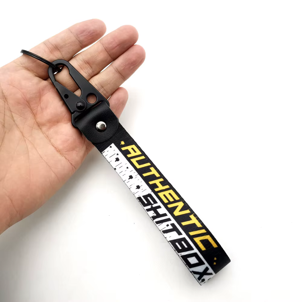 Porte-clés de moto, sangle en Nylon Durable