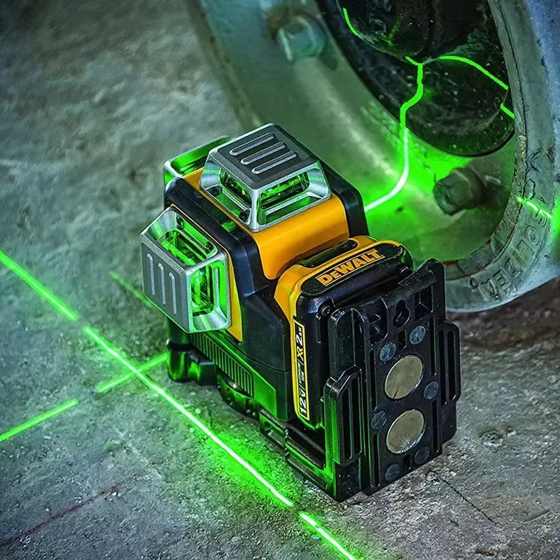 Niveau laser vert DEWALT NEW DW089LG 12V à batterie au lithium | 12 lignes