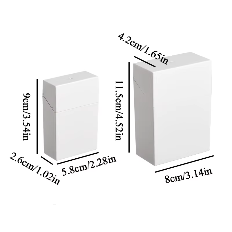 Boîte de rangement en plastique