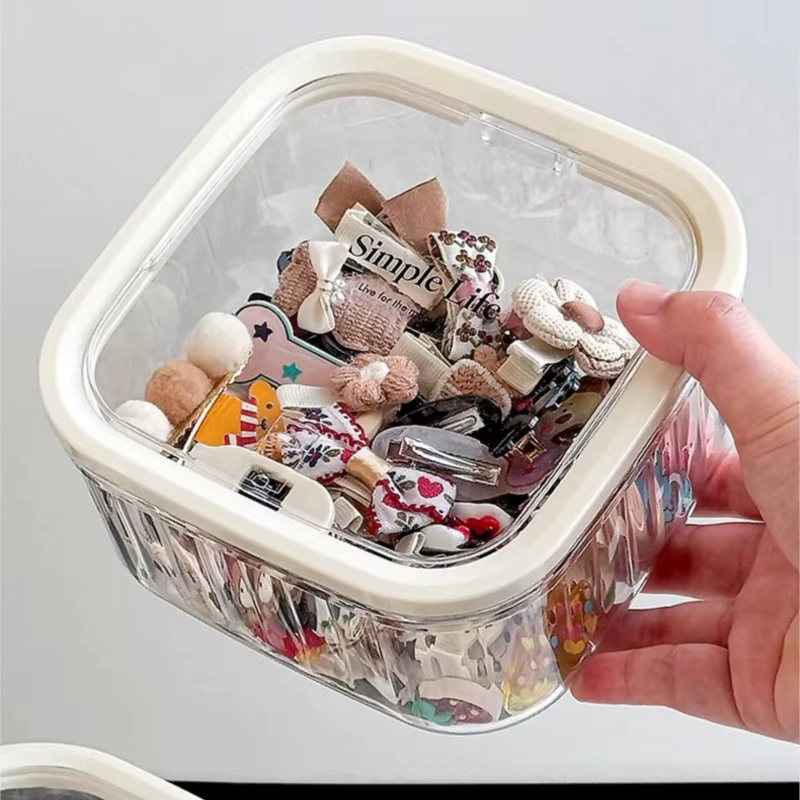 Boîte de rangement d'accessoires pour cheveux pour enfants