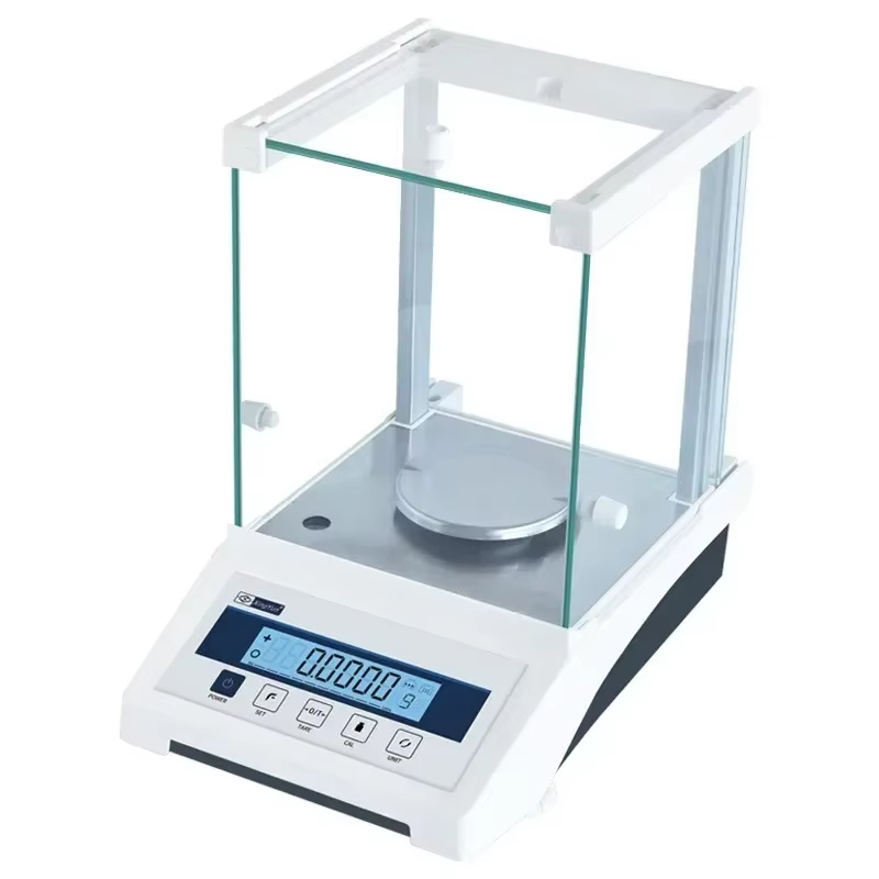 Balance analytique 0.1mg précision électronique avec écran LCD Machine de pesage numérique