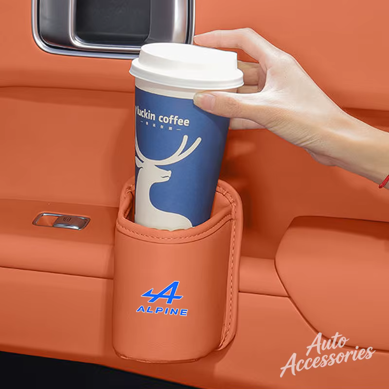 Boîte à eau en cuir pour voiture