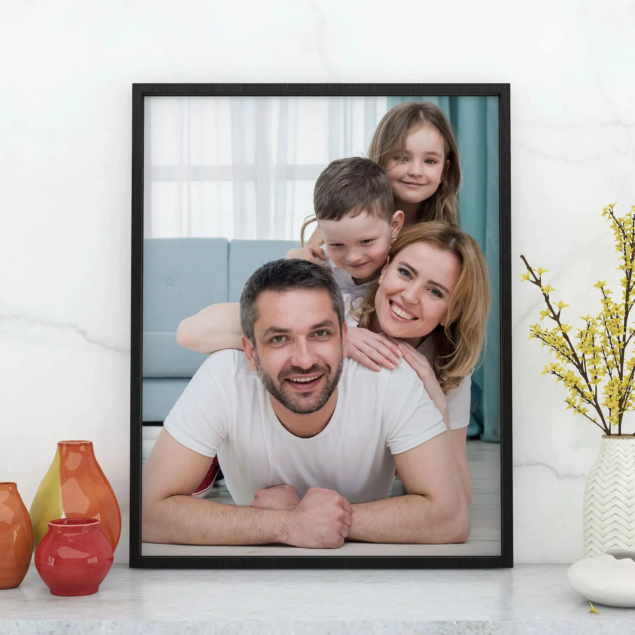 Affiche en toile imprimée personnalisée