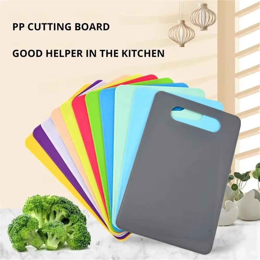 Planche à découper Durable en PP, planche à découper antidérapante pour légumes et fruits, pour la cuisine de la maison, le Camping, la salle à manger et le Bar, vente en gros, 1 pièce