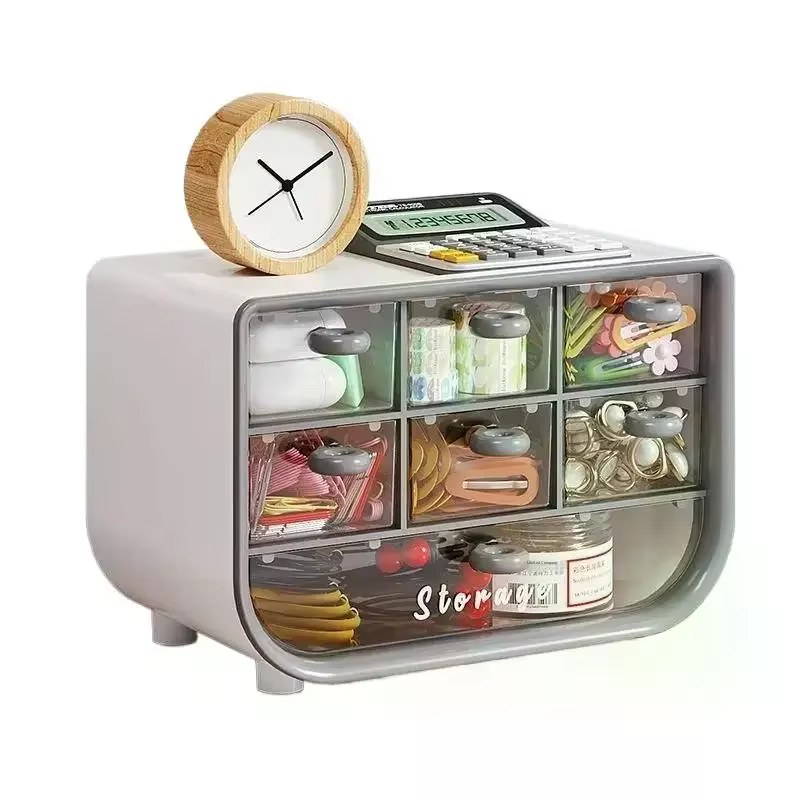 Boîte de rangement à 7 grilles