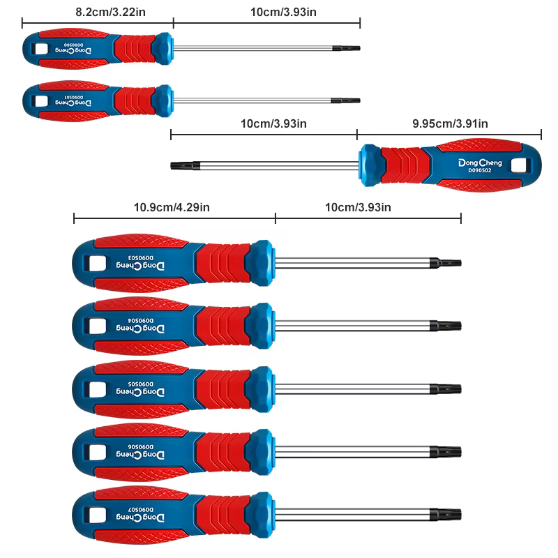 Jeu de tournevis Torx magnétiques T8-T40