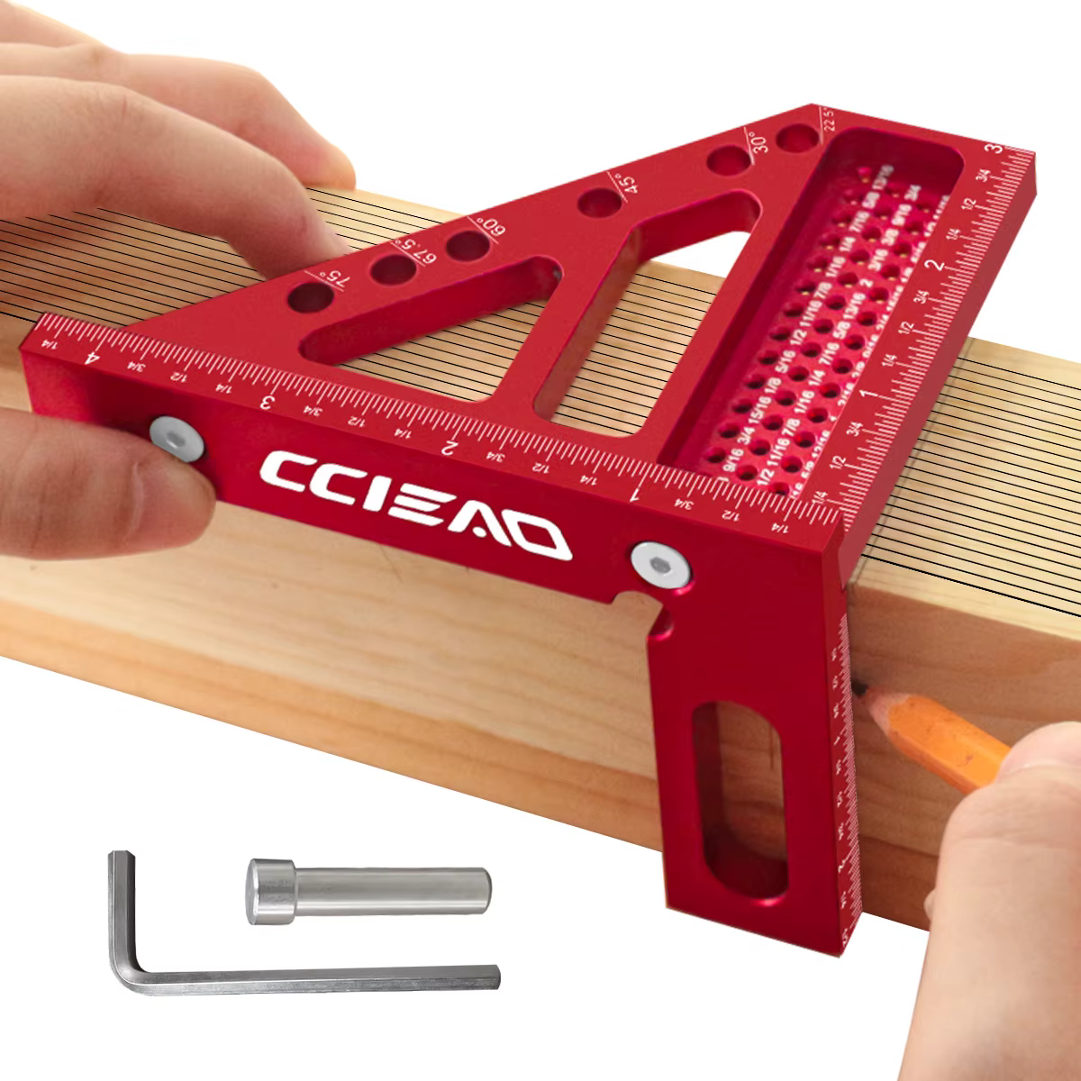 Règle de mesure multi-angle impériale 3D