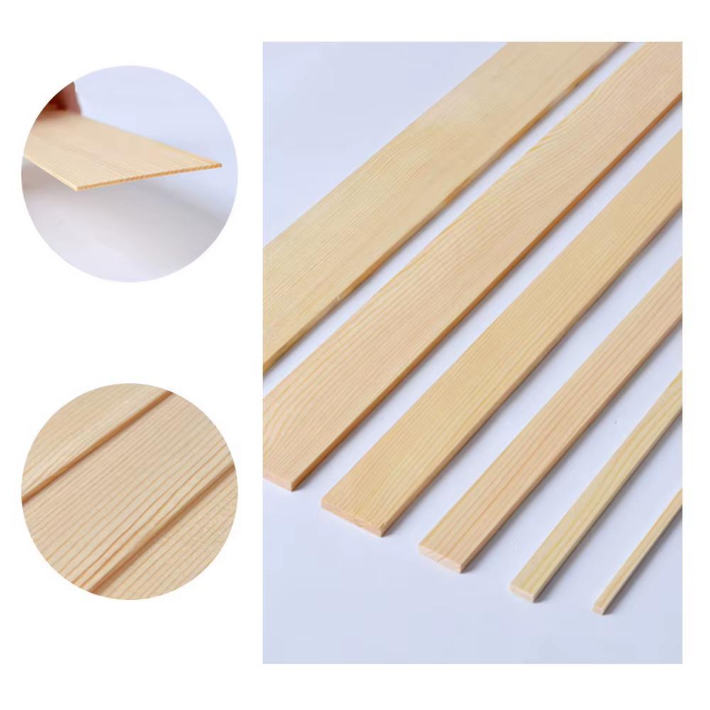 Tranches/feuilles/panneaux de bois de pin personnalisés