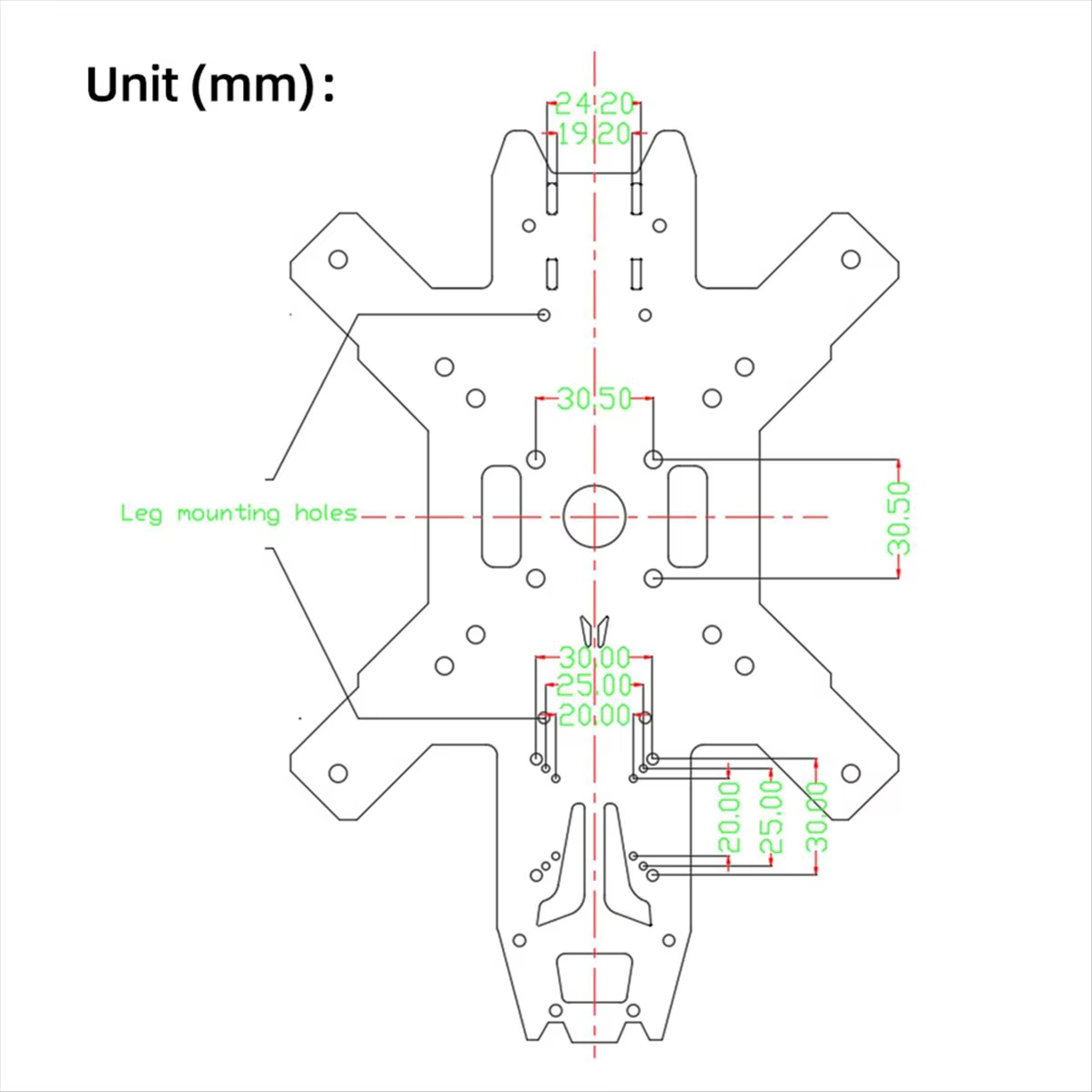 TOP! Cadre de Drone de course FPV de 15 pouces