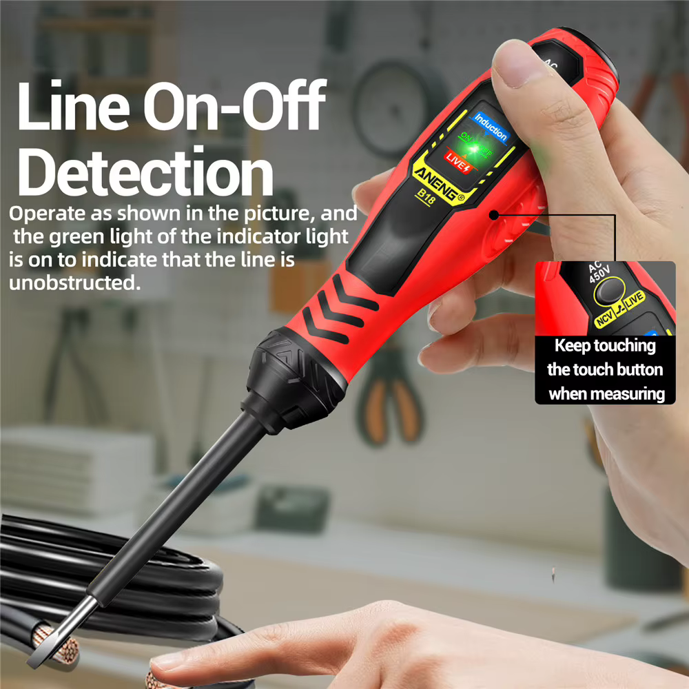 Stylo de Test d'électricité multifonction
