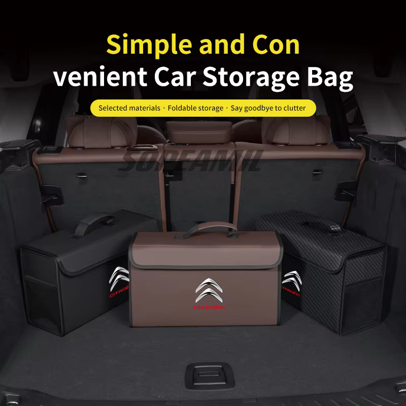 Boîte de rangement de voiture