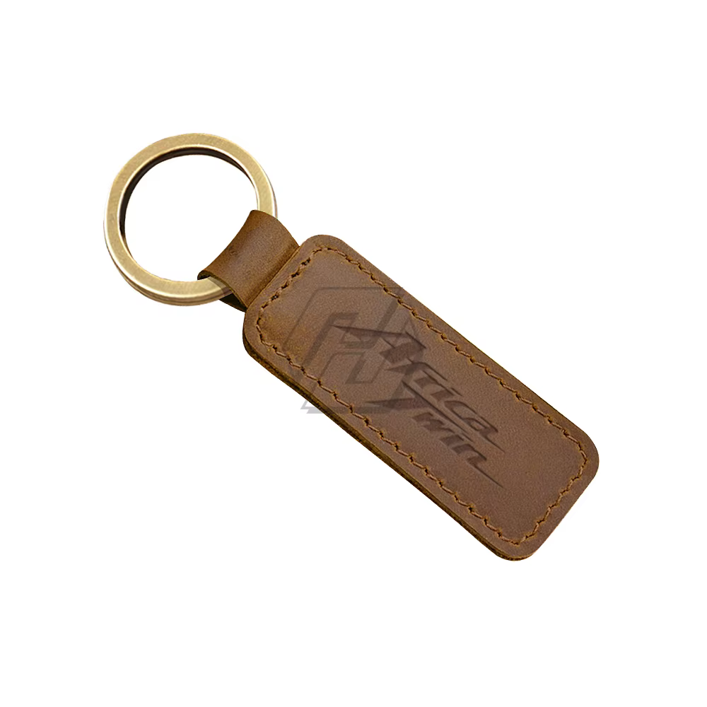 Porte-clés de moto rétro en cuir de vache, étui pour Honda Africa Twin Key