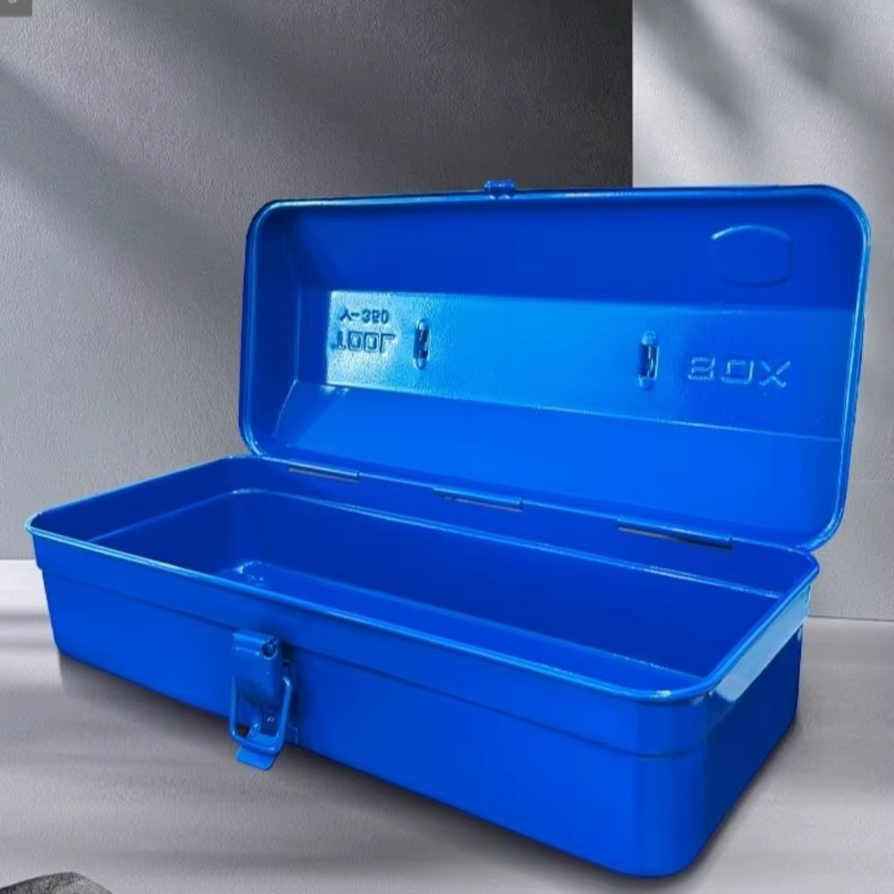 Grande boîte à outils en métal légère