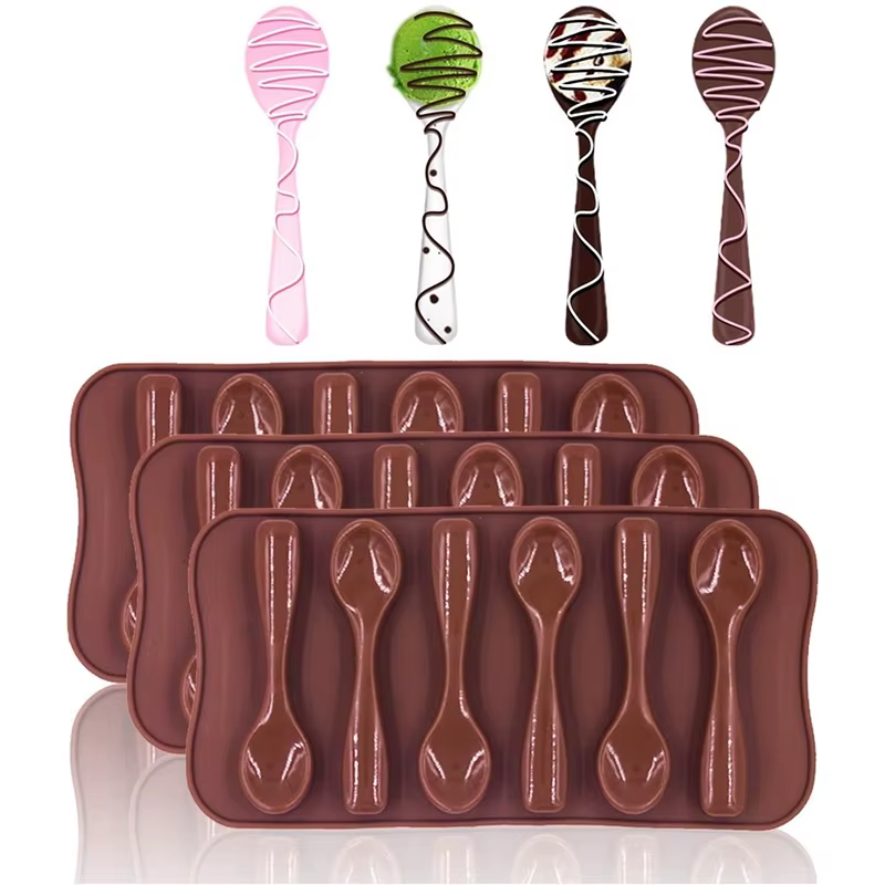 Moule à Chocolat en Forme de Cuillère