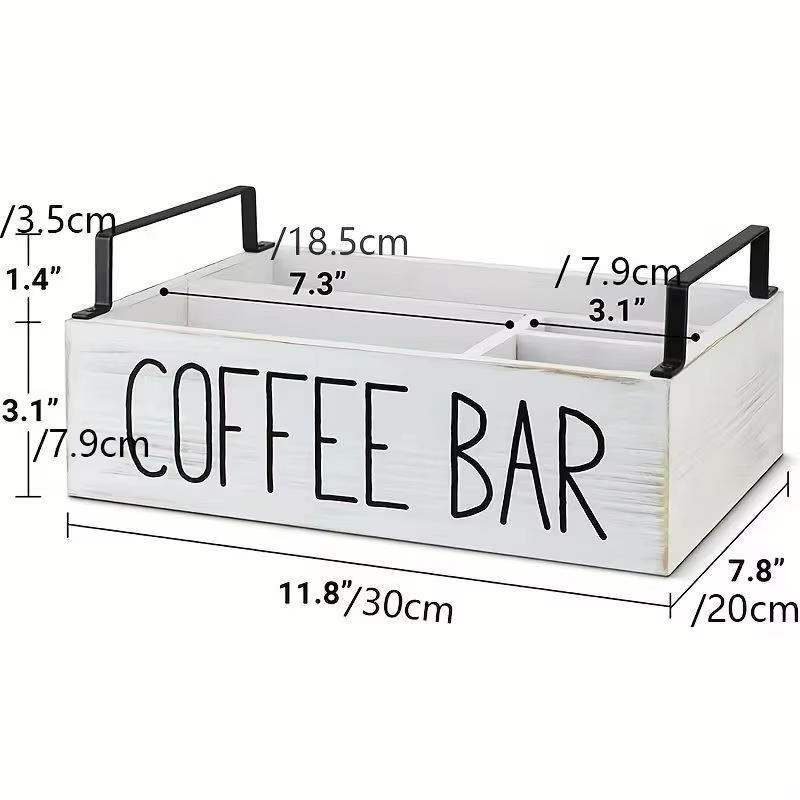 Boîte de rangement en bois