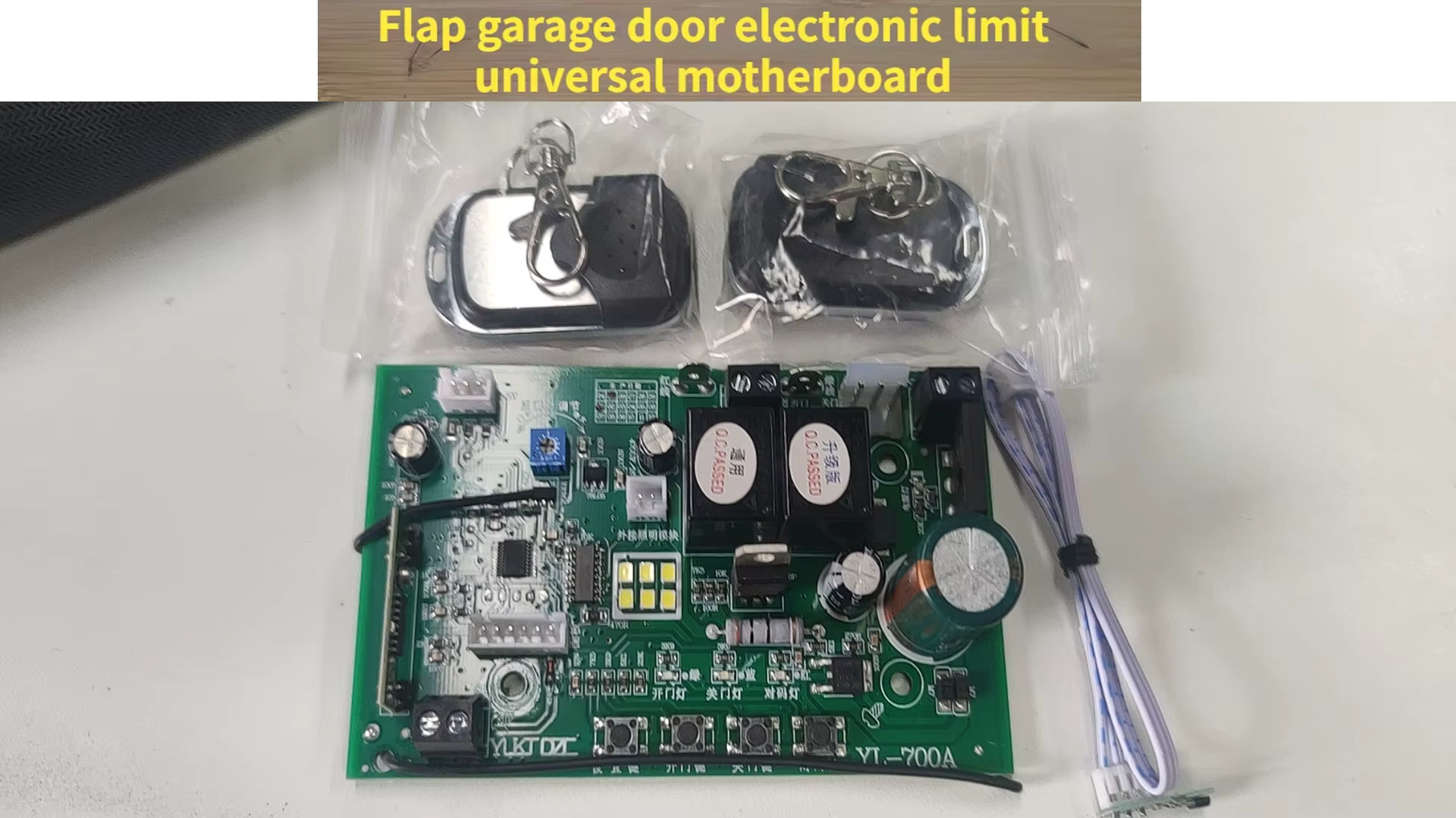 Carte de commande de moteur de porte de garage