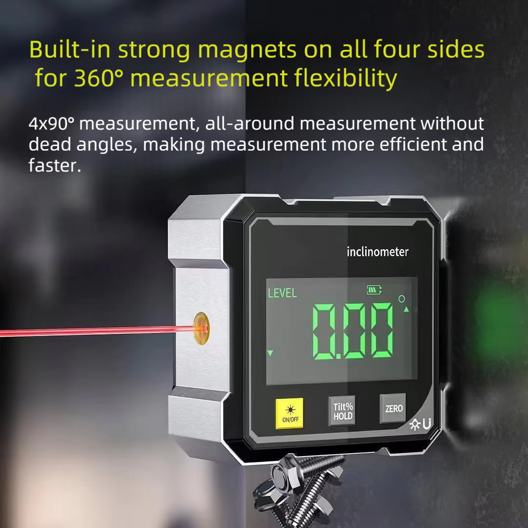 Inclinomètre laser magnétique