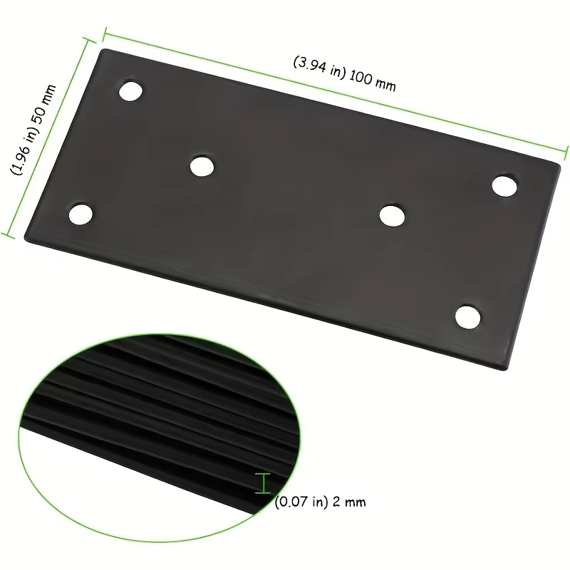 Supports de meubles plats en acier inoxydable