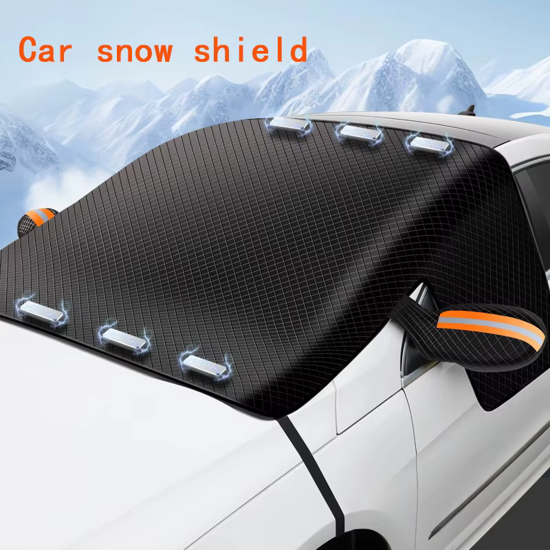 Housse de protection contre la neige pour pare-brise avant de voiture