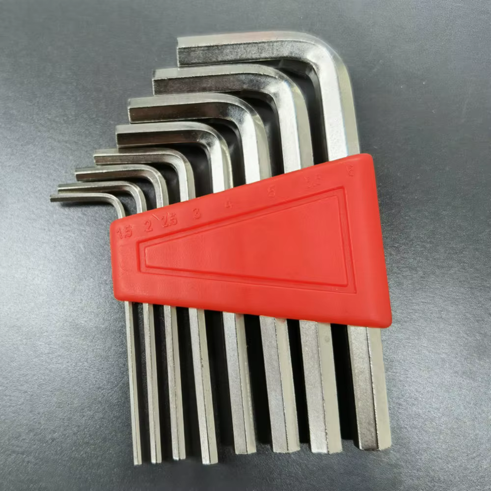 Jeu de clés Allen 8 pièces pour réparation automobile et usage domestique