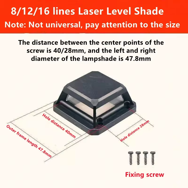 8/12/16 lines Laser Level Protecting Glass