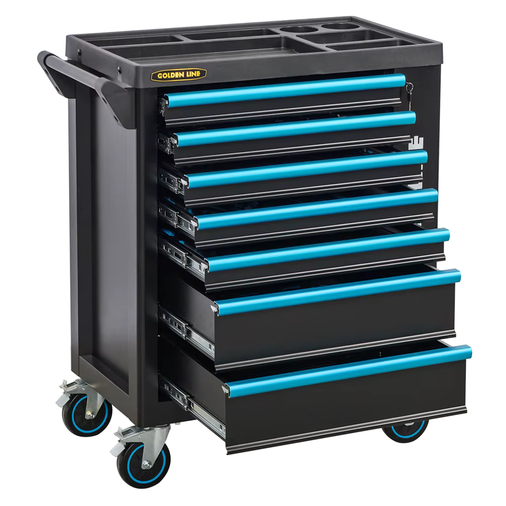 Chariot à outils en acier personnalisable en gros