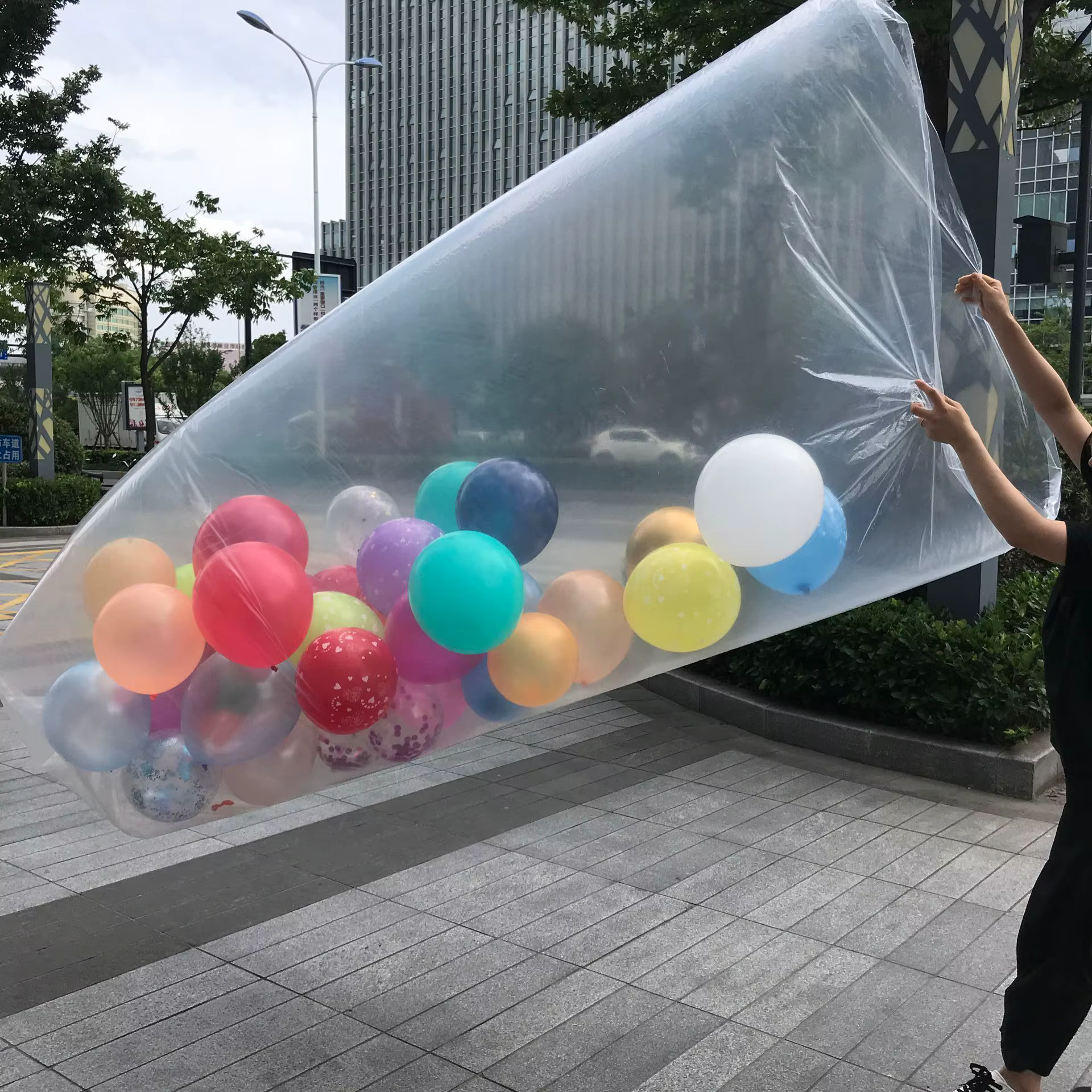 1/2/3 pièces ballon sac géant sac de rangement 1.5x2.5m Transport