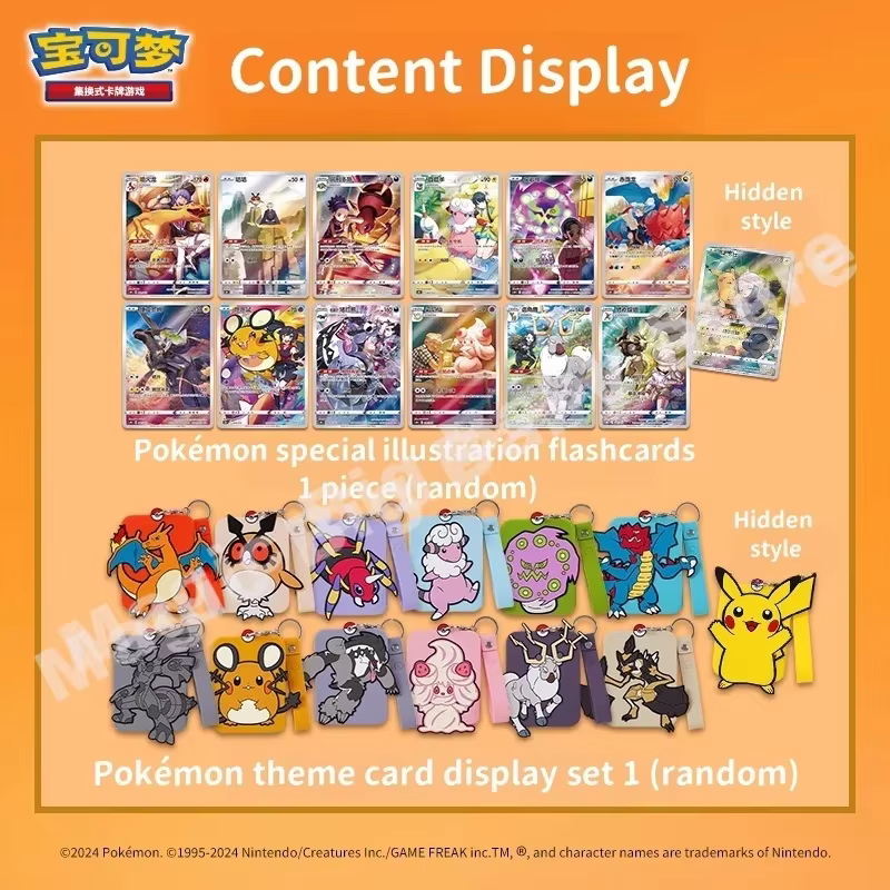 Cartes à collectionner PTCG originales, cadeaux Pokemon, ensemble d'exposition d'épée et de bouclier chinois simplifié, boîte-cadeau, Volume 2, jeux d'anime