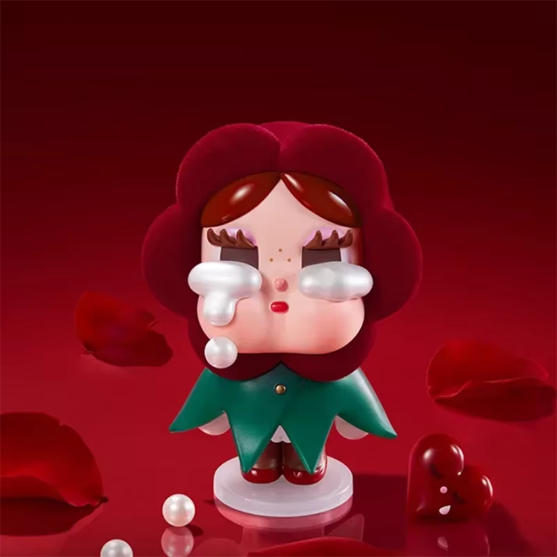POP MART CRYBABY CRYING pour LOVE série boîte aveugle jouets Kawaii Anime figurine Caixa Caja Surprise