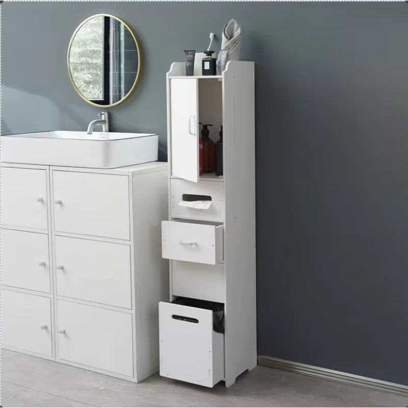 Armoire de rangement étanche pour espace de salle de bain