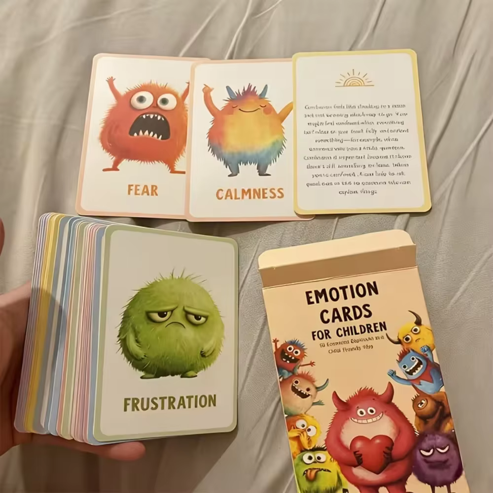 Jeu de cartes « Monstre émotionnel »
