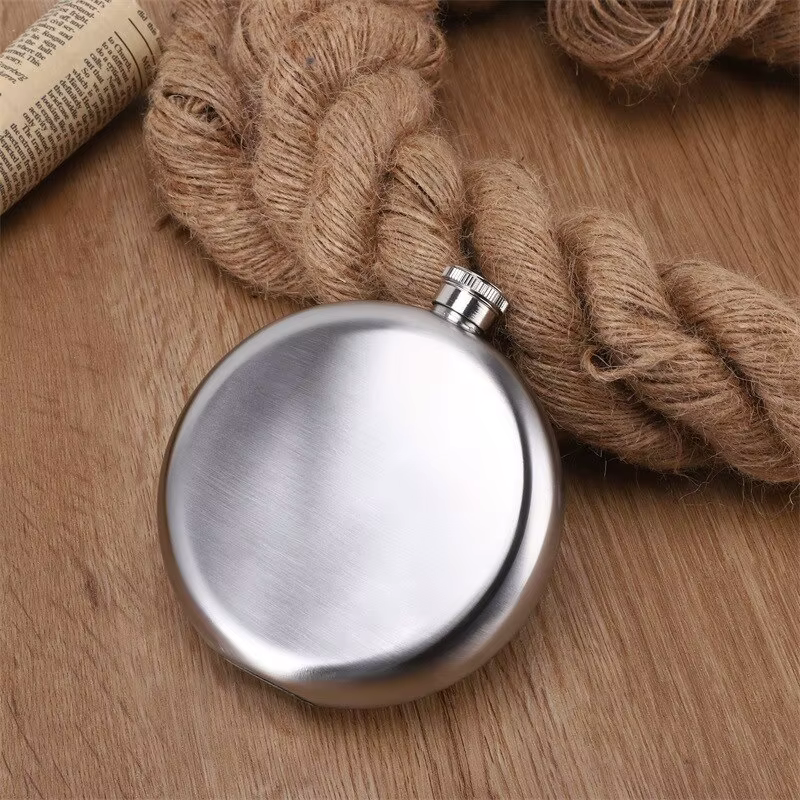 Bouteille de whisky à Vodka de 2/3/5/8Oz, flacons d'alcool, bouteille de vin ronde russe, cadeaux pour garçons d'honneur, flacon d'alcool, Pot d'alcool, accessoires