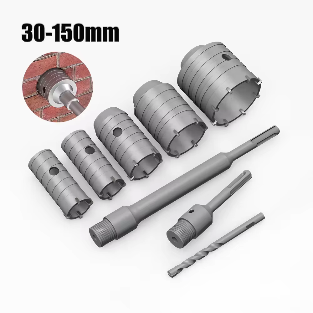 1 pièce, couronne de perçage 30-150 mm pour mur en béton