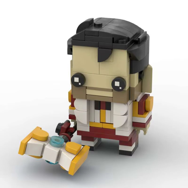 Bricklink bataille de deux villes Anime arcanes figurines briques ensembles Jayce Caitlyn Jinx Vi poupée d'action blocs de construction jouets pour enfants