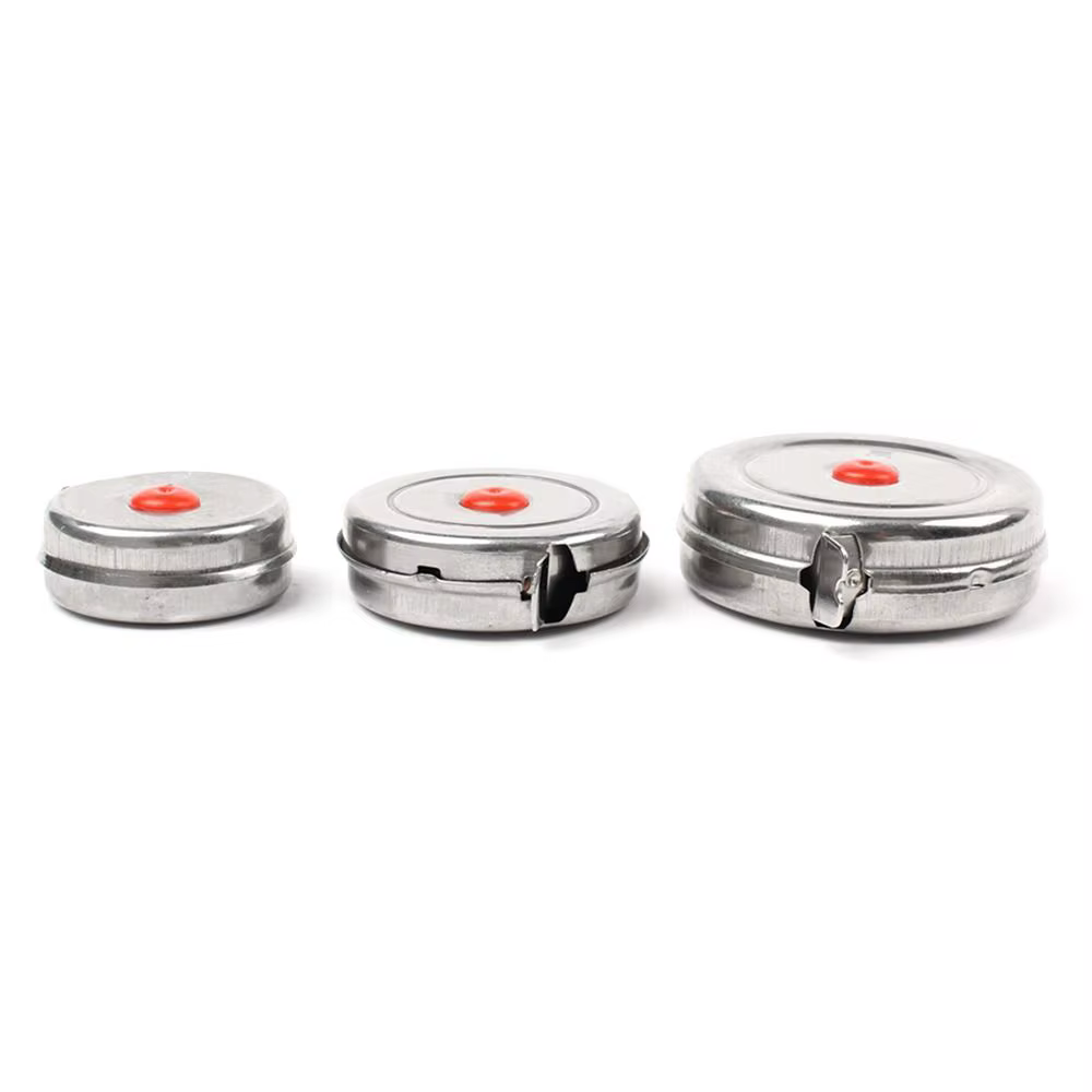 Outils de mesure : Ruban à mesurer en acier inoxydable 1m, 2m, 3m, 5m
