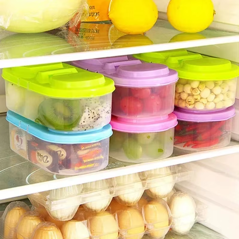 Récipient alimentaire en plastique sain