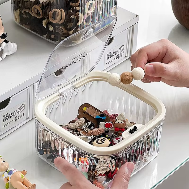 Boîte de rangement d'accessoires pour cheveux pour enfants