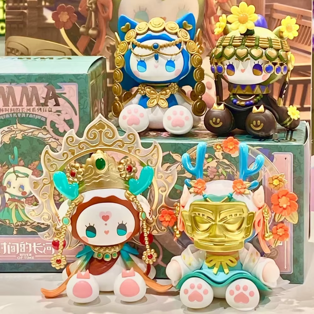 EMMA Secret Forest The River of Time Blind Box Collectible Mystery Boxes Action Figure Desktop Ornament Surprise Girl Gifts Toys