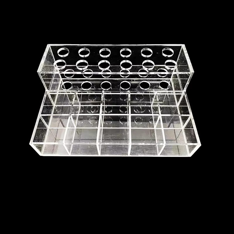 Support de stockage de résine dentaire, boîte de rangement d'articles en matériau acrylique