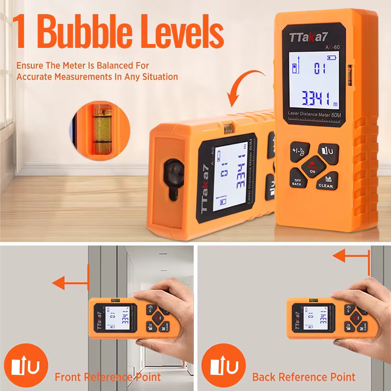Mini télémètre Laser intelligent 40M/60M
