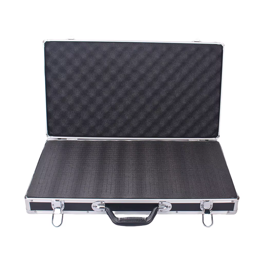 Boîte à outils mallette d'équipement en aluminium