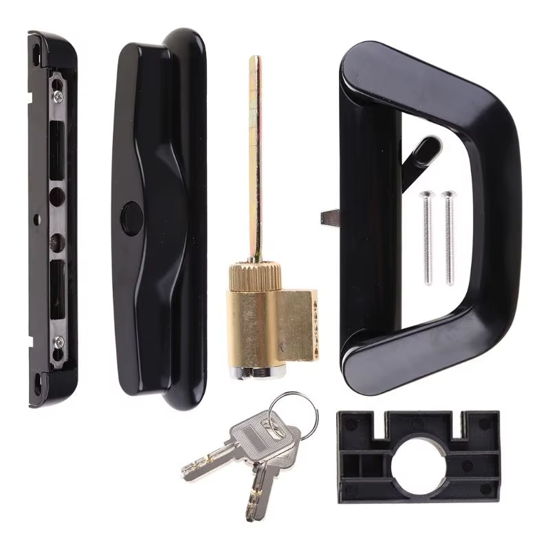 Poignée de porte de remplacement moulée sous pression pour portes coulissantes