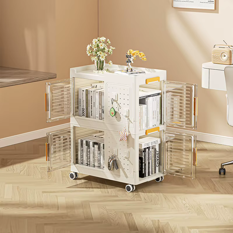 Boîte de Rangement Pliante en Plastique de Grande Capacité