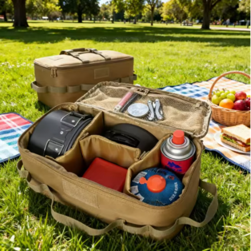 Sac de rangement pour bouteille de gaz de camping en plein air