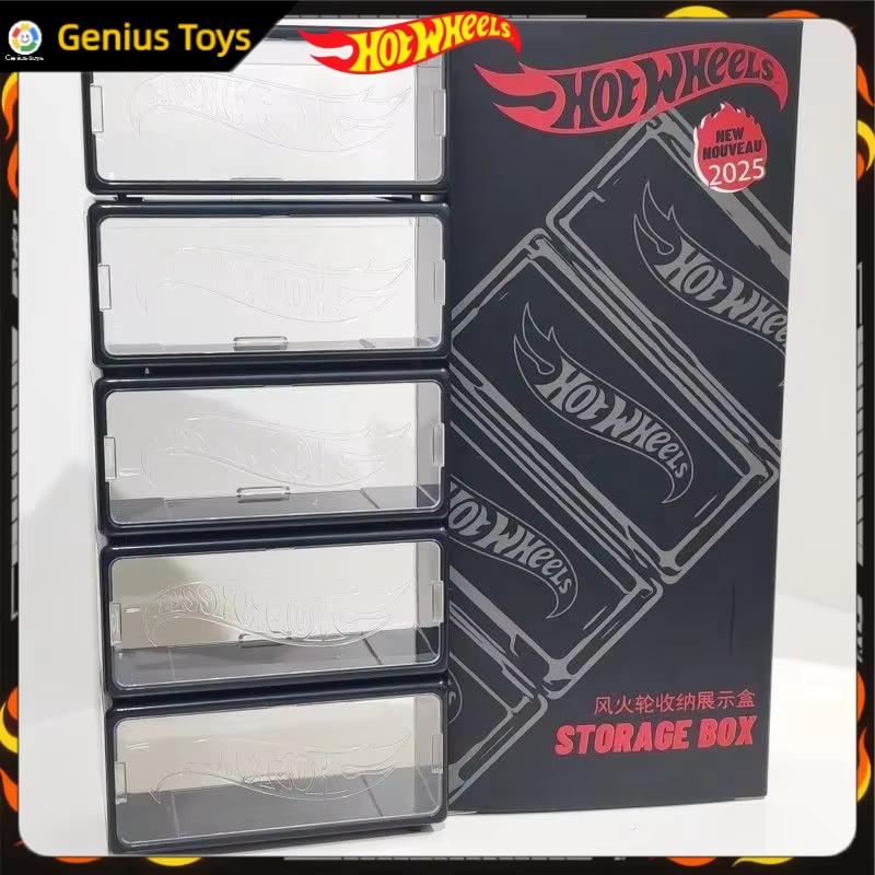 Hotwheels 1:64 échelle modèle boîte de rangement de voiture anti-poussière Snap-Fit Combinable jouet voiture vitrine pour véhicules à collectionner